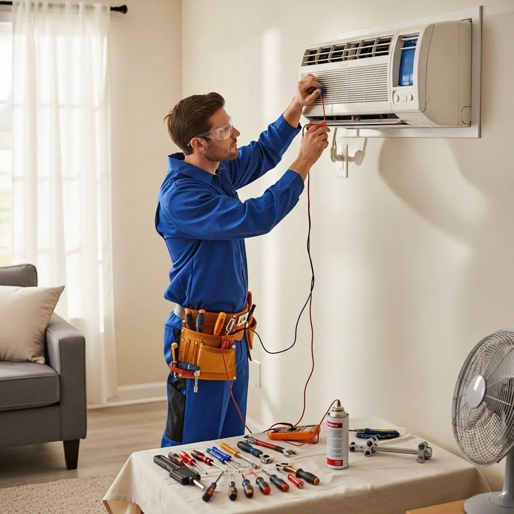 Saruhanlı Electrolux Electrolux klima gaz dolumu ve bakım – Enerji verimliliği artırıldı. - Teknik servis örneği